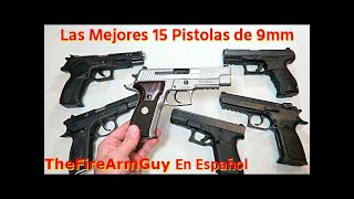 Las 15 Mejores Pistolas de 9 mm en el Mercado Actual [upl. by Gabby]