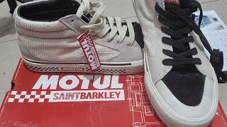 SEPATU MOTUL SAINT BRAKLEY TERNYATA MENGERIKAN SEKALI KUALITAS NYA [upl. by Cimbura]