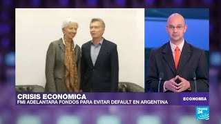 Argentina estableció acuerdo con el FMI para el adelanto de recursos [upl. by Charil644]