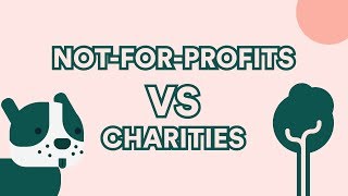 NotForProfits VS Charities [upl. by Aehtela]