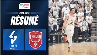 Lyon Villeurbanne vs ChalonSaone  Résumé 20232024  LNB Officiel [upl. by Einnaoj691]