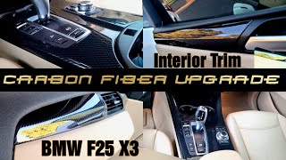 BMW X3 F25 Carbon Fiber Upgrade [upl. by Ylrebmik22]