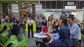 Mayekawa Indonesia was present at the Refrigeration amp HVAC Exhibition [upl. by Siskind]