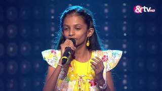 Shreya Sriranga  Blind Audition  Episode 6  August 07 2016  The Voice India Kids [upl. by Isman]