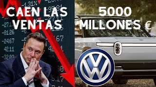 VW INVIERTE EN RIVIAN  TESLA EN CRISIS  NOTICIAS AUTOMOCIÓN [upl. by Johansen]