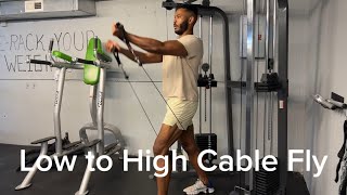 Low To High Cable Fly [upl. by Nolly15]