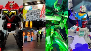 超合金ブース amp ガンダムブース【魂ネイション2024】合金シンカリオンモードも初展示・ミッキーも超合金化！METAL BUILDメタロボ魂も新作祭り！ [upl. by Hoagland203]