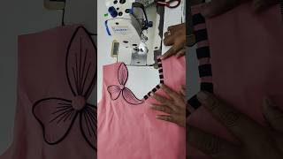 Neck design cutting and stitching 12 shorts trending virel [upl. by Stefa264]