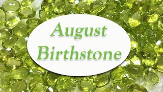 August Birthstone  PERIDOT Learn the Crystal Healing Benefits of your Birthstone [upl. by Maltz83]