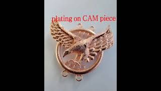 How to do plating on 3D print  copper plating on nonconductive material  electro forming [upl. by Eidnam]