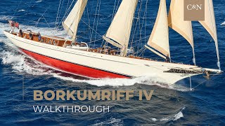 BORKUMRIFF IV  5058m 165 11quot  Royal Huisman  Sailing Yacht for sale walkthrough [upl. by Cruz]