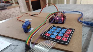 Keypad Based Servo Motor Control [upl. by Inaflahk537]