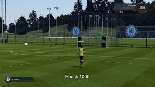 Mastering Free Kicks in FIFA 18 With Reinforcement Learning [upl. by Stafani]