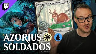 ⚔️ El Mazo Aggro Más Fuerte ⚔️ AZORIUS SOLDIERS  Magic Arena Standard [upl. by Solrak]