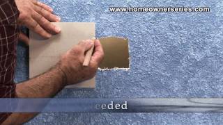 How to Fix Drywall  Peel Patch  Drywall Repair  Part 1 of 2 [upl. by Oemac368]