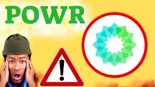 POWR Prediction 10JAN POWR Coin Price News Today  Crypto Technical Analysis Update Price Now [upl. by Jeramie]