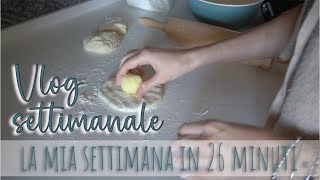 LA MIA SETTIMANA IN 26 MINUTI  VLOG SETTIMANALE  Giuly T [upl. by Suirtemed]