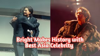 Bright Vachirawit Makes History with Best Asia Celebrity Win at MTV Japan 2023 [upl. by Kcirted83]