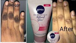 Nivea Natural glow scrub 🥺 please subscribe my channel 🙏🙏🙏🙏🙏🙏 Thank you [upl. by Laved]