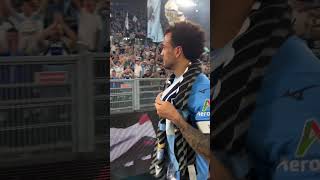 FELIPE ANDERSON SE DESPEDE DA LAZIO A CAMINHO DO PALMEIRAS [upl. by Brocky405]