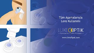 Tüm Aşamalarıyla Lens Kullanımı lens colorlens lenses contactlenses wwwlensfiyatcom [upl. by Oralia]