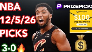 30🔥PRIZEPICKS NBA 12524 PICKS  PARLAYPLAY UNDERDOG PICKS podcast nba [upl. by Merv]