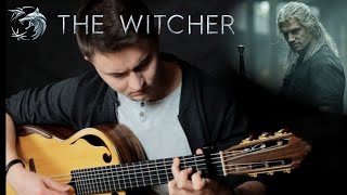 THE WITCHER Netflix Toss a Coin to Your Witcher  Guitar Cover by Lukasz Kapuscinski [upl. by Namara875]