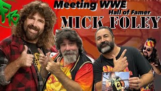 Mick Foley Meet amp Greet WWE mickfoley cactusjack mankind dudelove hardcorelegend [upl. by Lemrahc]