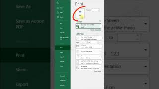 How to Convert Excel to PDF Bangla Tutorial shortvideo [upl. by Eynobe]