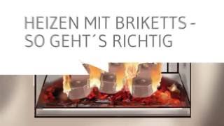 Heizen mit Briketts  So gehts richtig [upl. by Kelila]