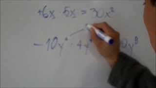 Multiplicacion y Division de Expresiones Algebraicas [upl. by Cheke]