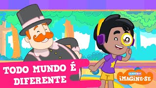 Série Mundo Bita Imaginese S02 ep10  Todo Mundo é Diferente [upl. by Ynnattirb]