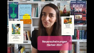 BücherNeuerscheinungen Herbst 2021 auf die ich mich freue  Kalis Books [upl. by Airak]