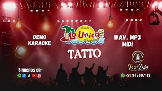 Tatto  La única Tropical  Demo Karaoke  Primicia 2025 [upl. by Anael705]