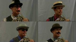 Frippery No 8 quotBarbershopquot Horn Quartet Steve Park Horn [upl. by Adamsen212]