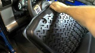 2007 FJ Cruiser Floor mats Upgrade [upl. by Atinehs512]