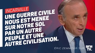 Eric Zemmour sur BFM TV  Je propose la remigration pour les criminels d’origine étrangère [upl. by Aremahs]