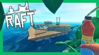 Starting to build the raft  Raft EP5 [upl. by Burl]