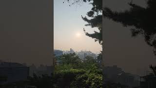 서울의 오늘 아침 날씨 The weather in Seoul this morning 10 08 2024 [upl. by Ahtimat]