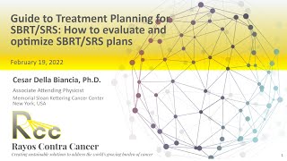 Session 12  Guide to Treatment Planning for SBRTSRS ​​Optimization and Plan Evaluation [upl. by Emixam]