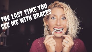 quotADULT BRACESquot 18 Months  My LAST Braces Update [upl. by Honna]