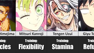 EVERY Hashira’s Training Program in Hashira Training Arc [upl. by Hullda]