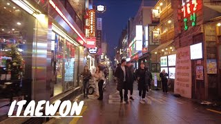 Jalan Jalan Di Itaewon  Seoul  4K 🎥 [upl. by Tarrsus503]