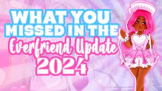 WHAT YOU MISSED IN THE EVERFRIEND 2024 UPDATE 💝  Roblox Royale High Valentines 2024 [upl. by Minni490]