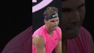 INCREDIBLE power winner from Rafael Nadal 🔥 [upl. by Lubeck]