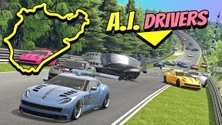 GTA 5  Can AI survive the HARDEST TRACK in the world [upl. by Enedan]