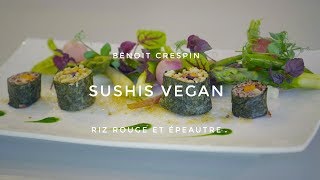 95 Degrés  Les sushis vegan à la vapeur douce [upl. by Hardunn]