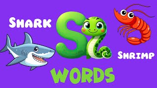 Words that start with Ss  quotSsquot Words  Letter S song for kids [upl. by Laius112]