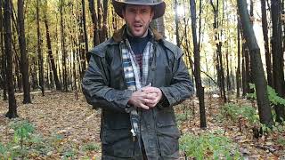 Oilskin for Bushcraft [upl. by Einnos]