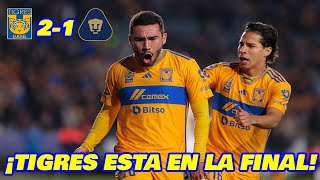 TIGRES ESTA EN LA FINAL DE LIGA MX SEMIFINALES VUELTA APERTURA 2023  EN ZONA FUT [upl. by Sutsuj]